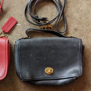 Vintage Coach Casino Bag №9924 in Black